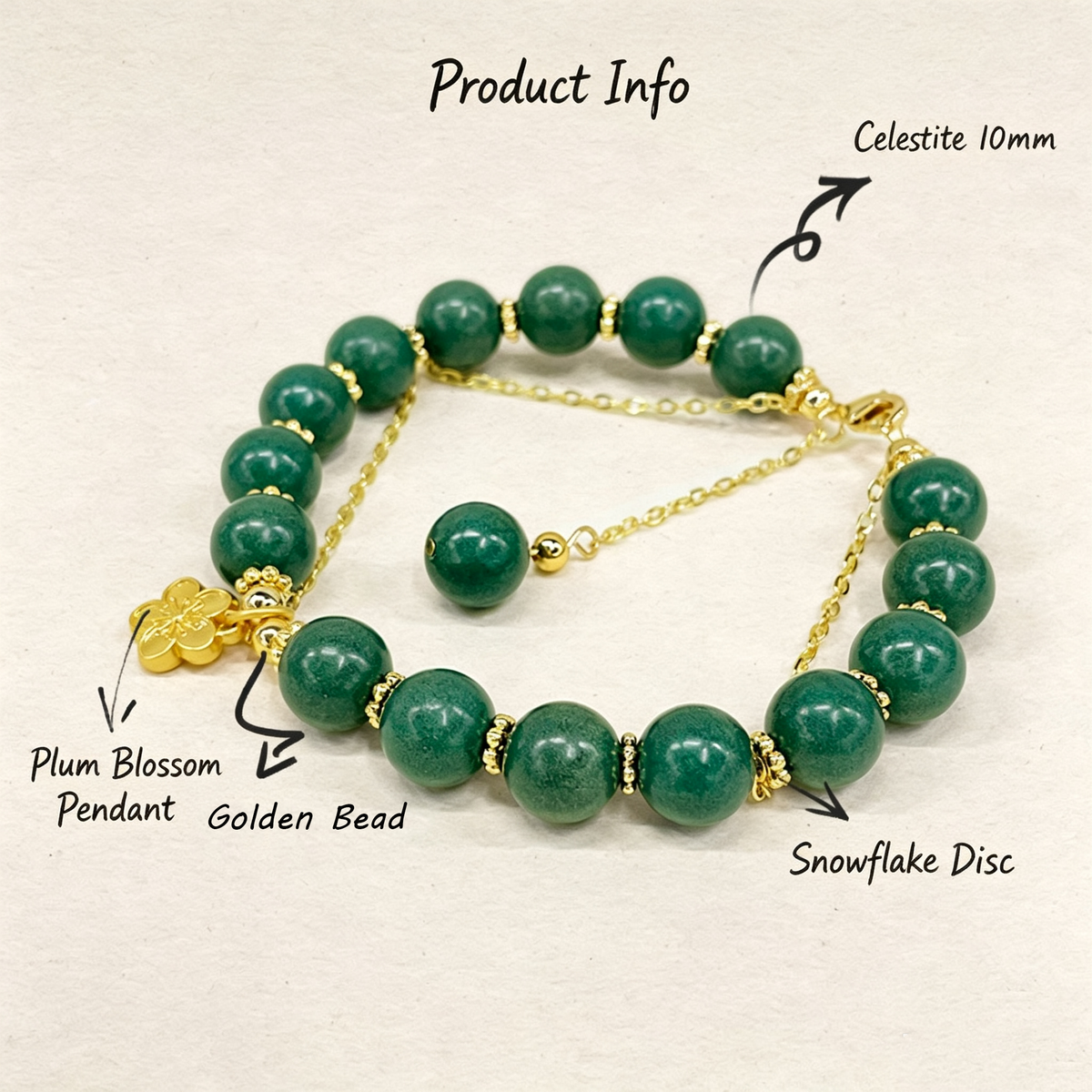 Traditional Chinese Herbal Scented Bead Bracelet Natural Agarwood Cassia Twig Almond Calcite Relaxing Aroma Bracelet for Women Daily Wear