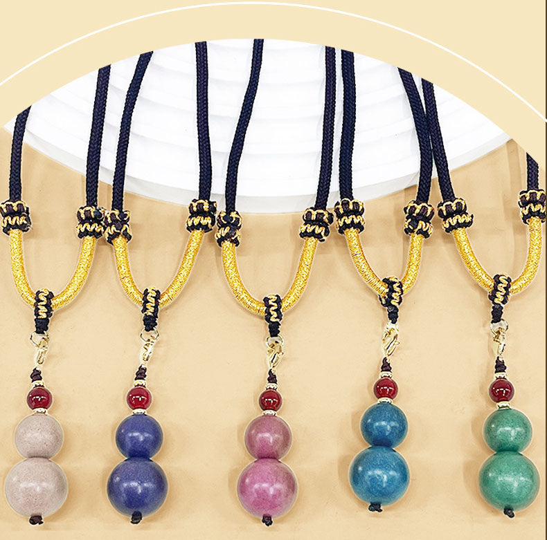 Herbal Incense Bead Aromatherapy Necklace | Calming Relaxing Oriental Scented Jewelry