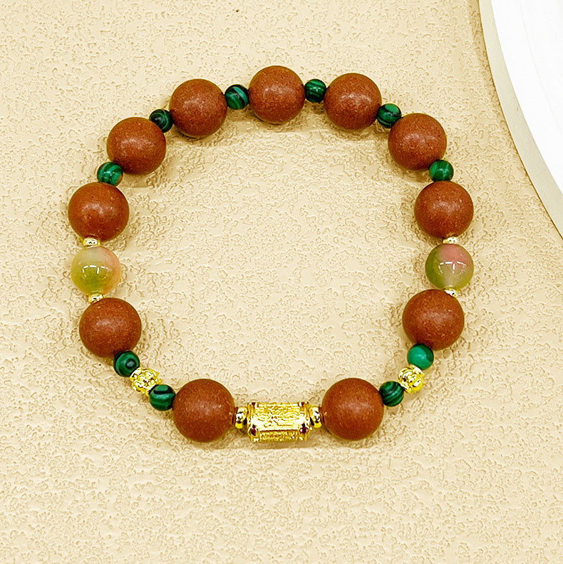 Empress Meridian Scented Incense Bead Bracelet | Relaxing Portable Herbal Aromatherapy Jewelry