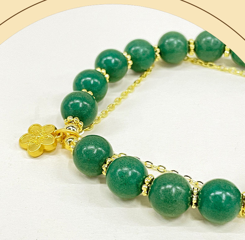 Traditional Chinese Herbal Scented Bead Bracelet Natural Agarwood Cassia Twig Almond Calcite Relaxing Aroma Bracelet for Women Daily Wear