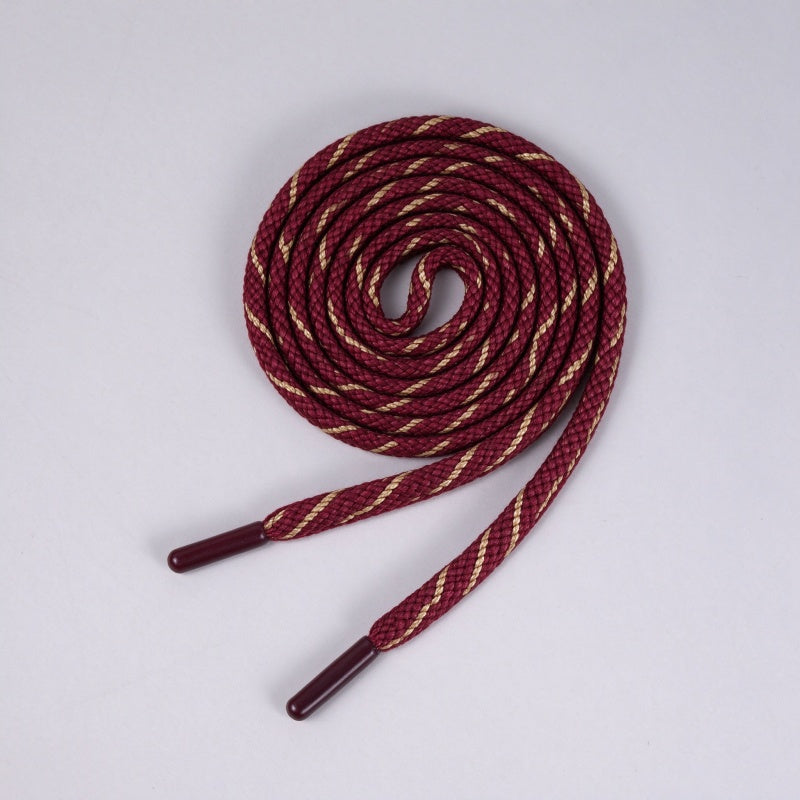 Round Braided Drawstring Cord (with Aglet Tips)