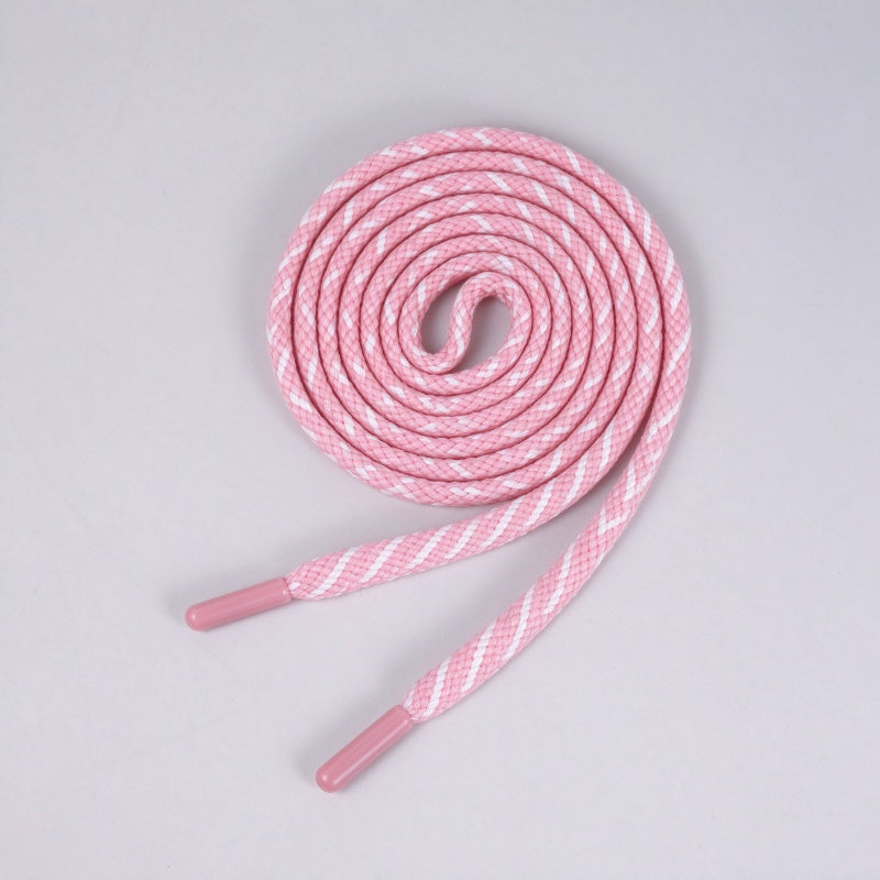 Round Braided Drawstring Cord (with Aglet Tips)