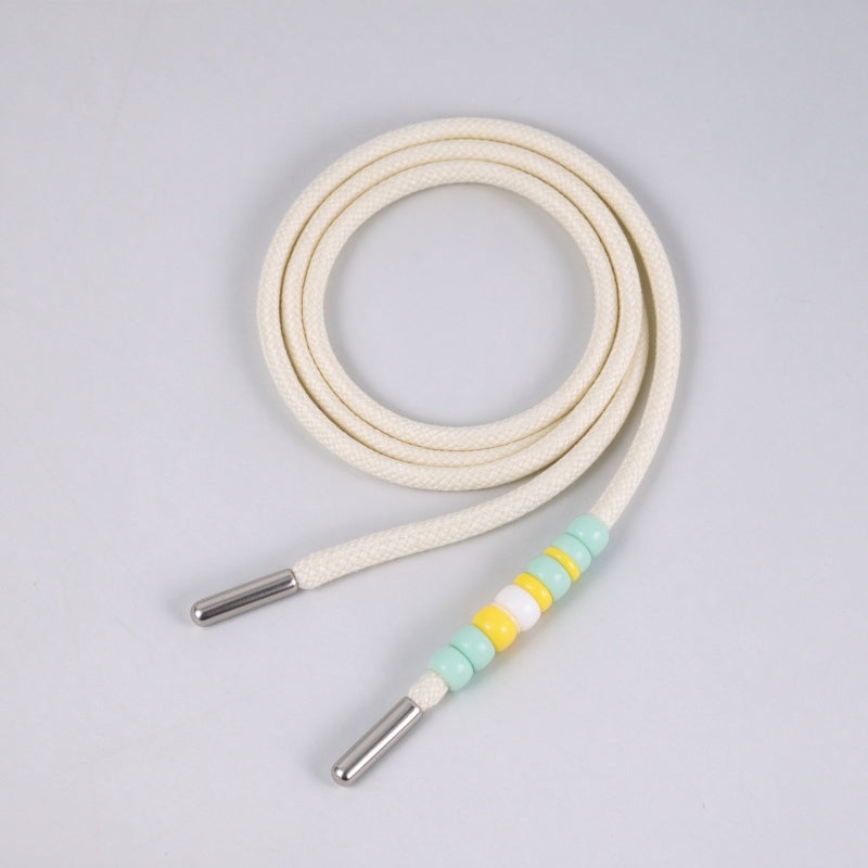 Round Braided Drawstring Cord (with Aglet Tips)