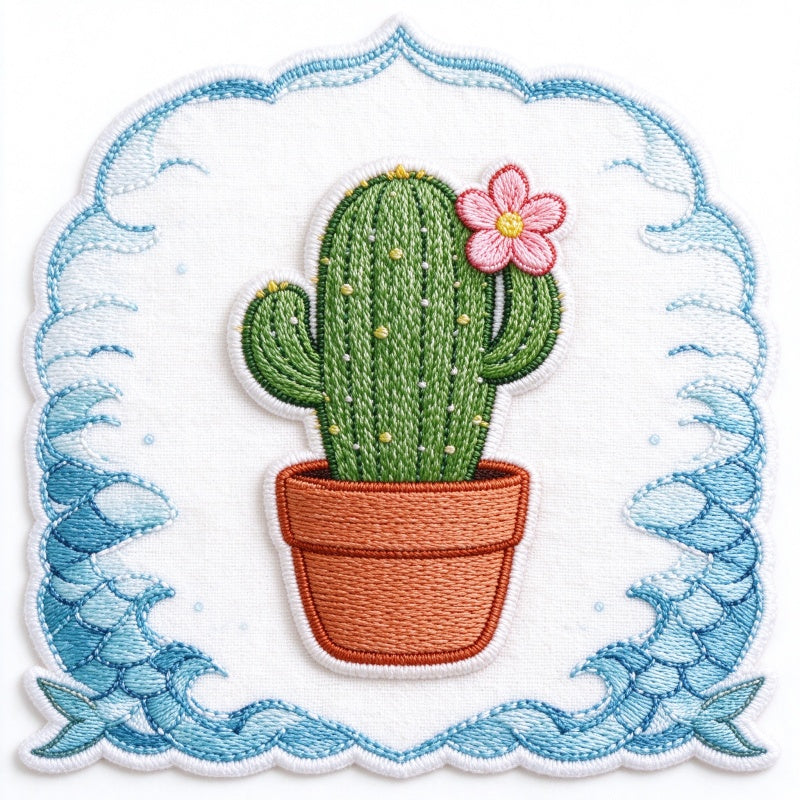 Machine Embroidery Patch / Embroidered Badge