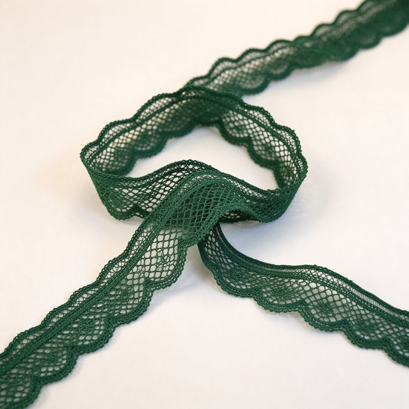 Nylon Lace Trim (Scalloped / Eyelash Lace Ribbon)