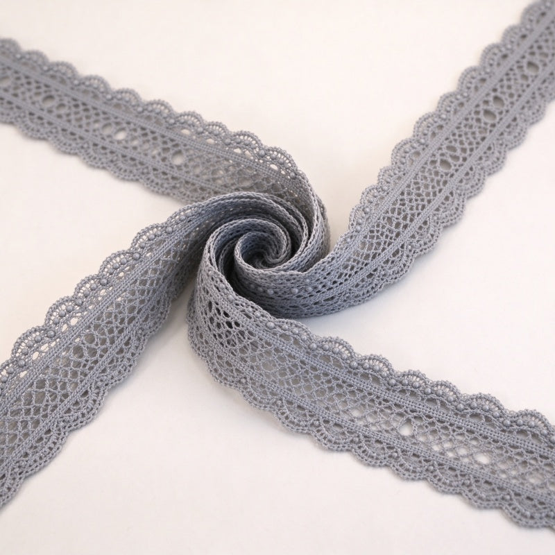 Nylon Lace Trim (Scalloped / Eyelash Lace Ribbon)
