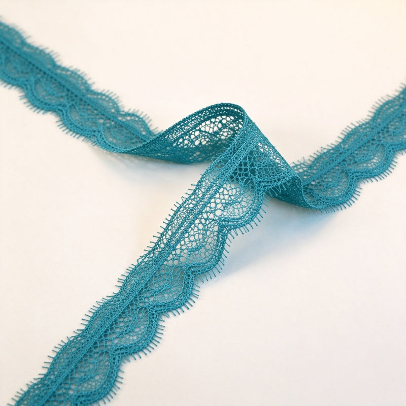 Nylon Lace Trim (Scalloped / Eyelash Lace Ribbon)
