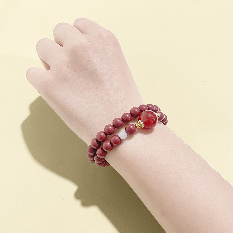 Oriental Herbal Incense Bead Bracelet Long Lasting Scent Stress Relief Wellness Aromatherapy Bracelet