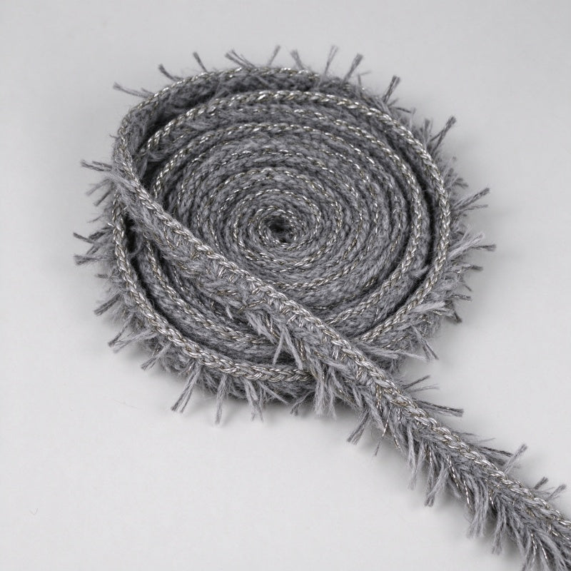 Tweed-Style Fringe Trim / Boucle Edge Tape