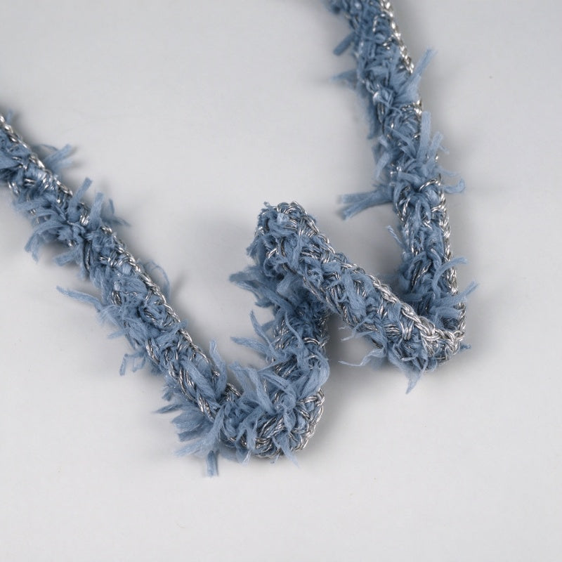 Tweed-Style Fringe Trim / Boucle Edge Tape