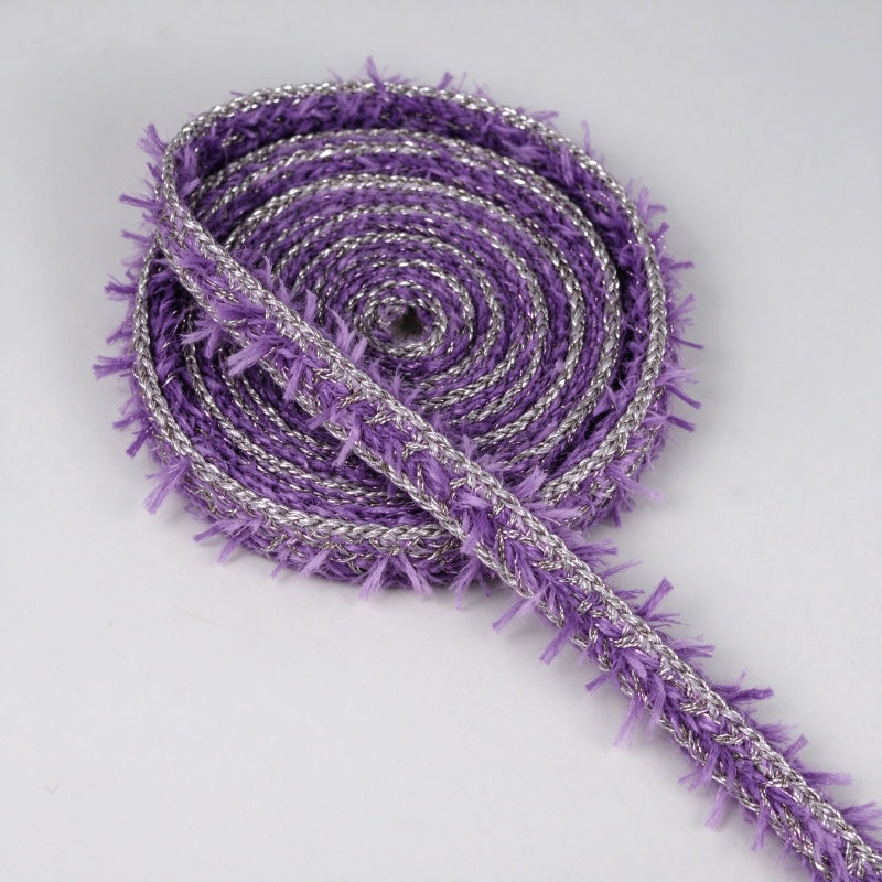 Tweed-Style Fringe Trim / Boucle Edge Tape
