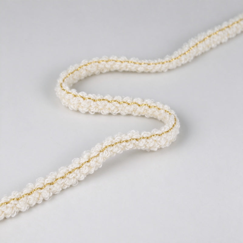 Tweed-Style Fringe Trim / Boucle Edge Tape