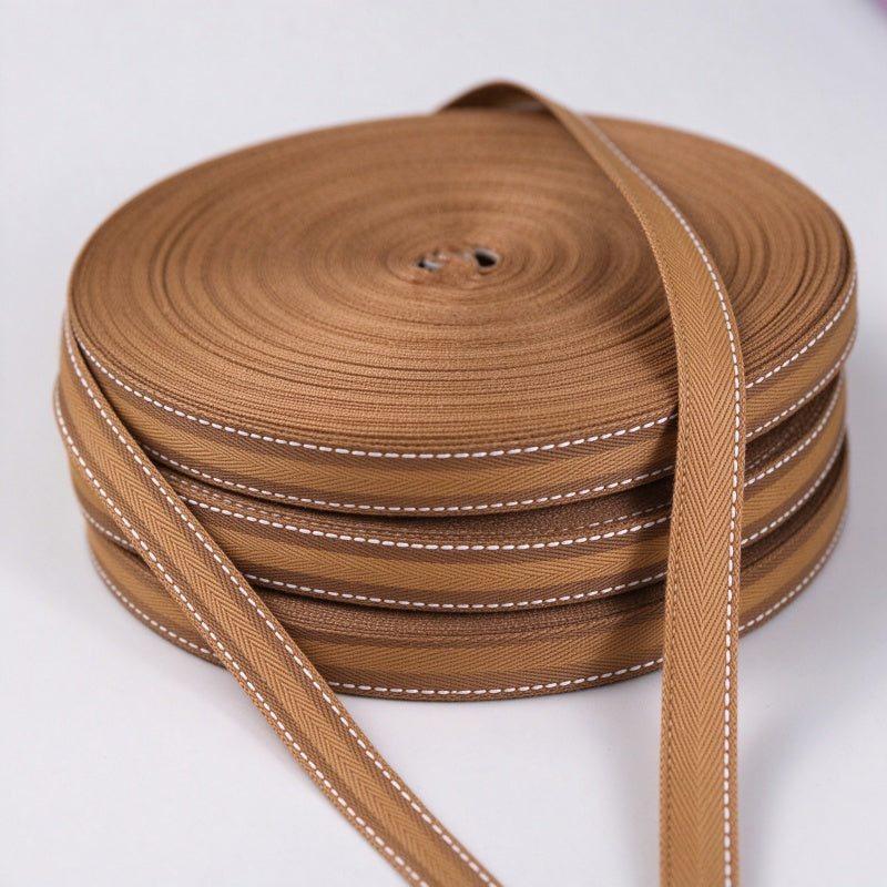 Striped Twill Webbing Tape (Polyester Strap)
