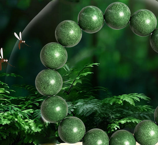 Multi-Herb Mosquito Repellent Incense Bead Bracelet | Natural Plant Aromatherapy Summer Bracelet