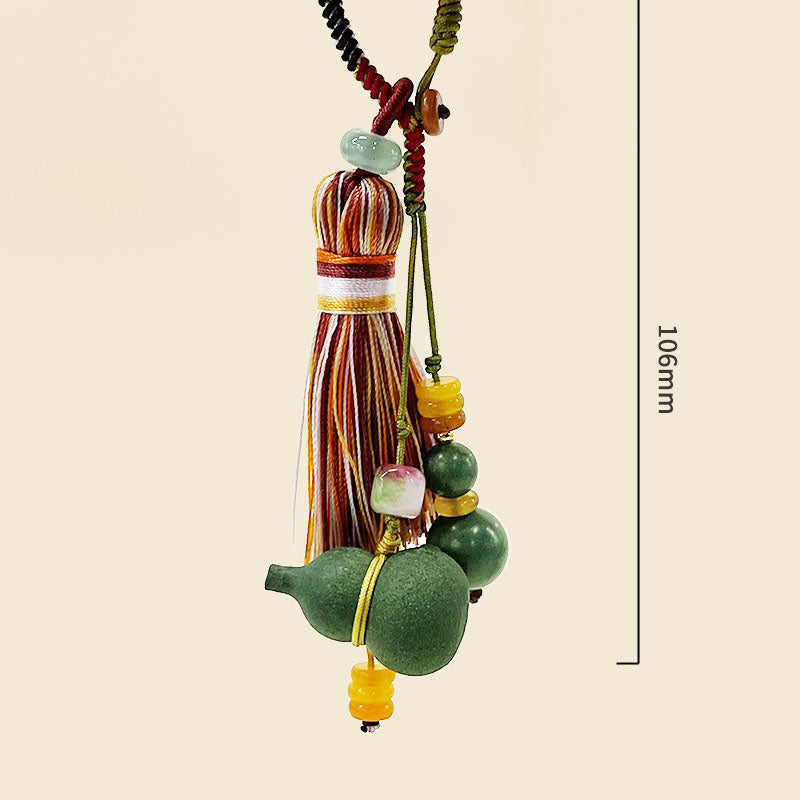 Mosquito Repellent Blended Incense Bead Car Hanging Charm | Natural Herbal Aromatherapy Car Air Freshener Pendant