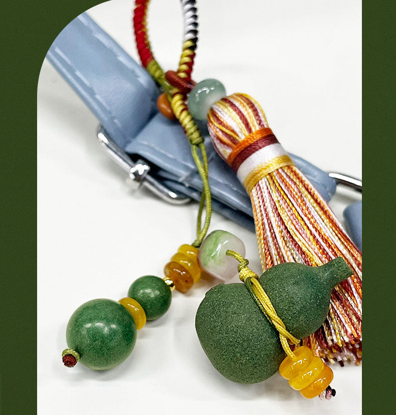 Mosquito Repellent Blended Incense Bead Car Hanging Charm | Natural Herbal Aromatherapy Car Air Freshener Pendant
