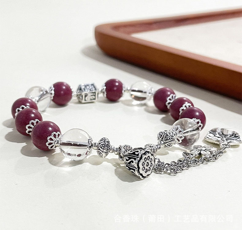 Air Purifying Insect & Mildew Resistant Herbal Incense Bead Aromatherapy Bracelet for Women