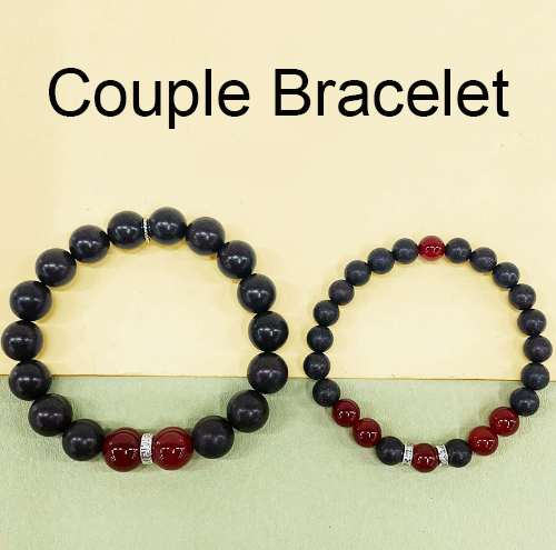 Couple Incense Bead Bracelets：Couple Matching Incense Bead Bracelets Natural Floral Aromatherapy Bracelets Stress Relief Oriental His &amp; Her Scented Jewelry Gift Set