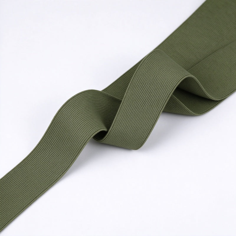 Flat Knitted Elastic Webbing (Knitted Elastic Band)