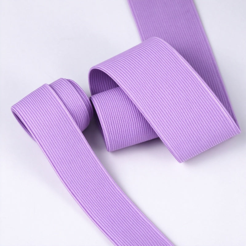 Flat Knitted Elastic Webbing (Knitted Elastic Band)