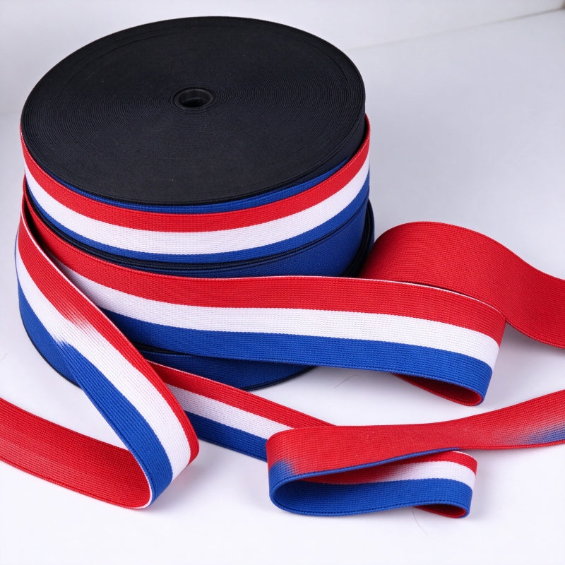 Flat Knitted Elastic Webbing (Knitted Elastic Band)