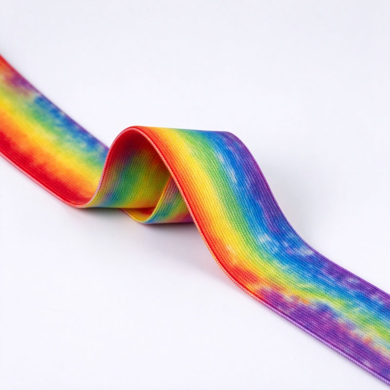 Flat Knitted Elastic Webbing (Knitted Elastic Band)