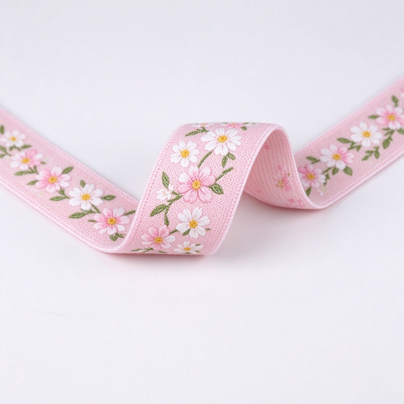 Flat Knitted Elastic Webbing (Knitted Elastic Band)