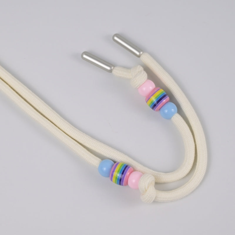 Round Braided Drawstring Cord (with Aglet Tips)