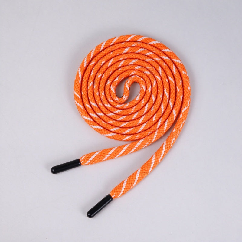 Round Braided Drawstring Cord (with Aglet Tips)