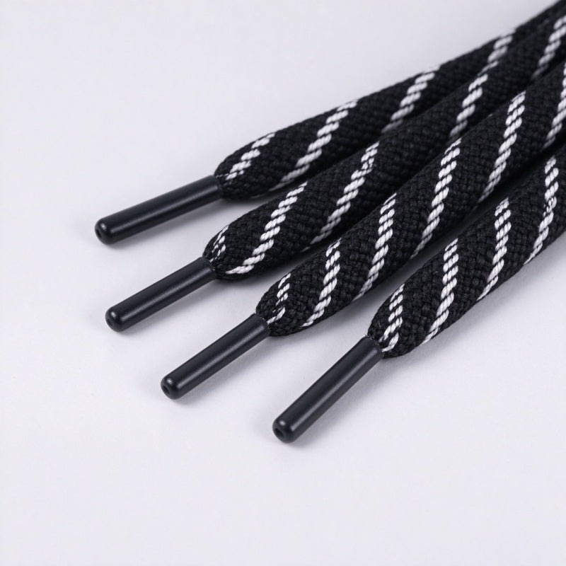 Round Braided Drawstring Cord (with Aglet Tips)