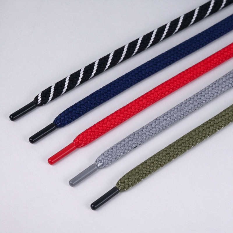 Round Braided Drawstring Cord (with Aglet Tips)