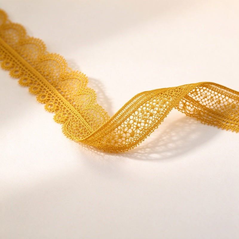 Nylon Lace Trim (Scalloped / Eyelash Lace Ribbon)