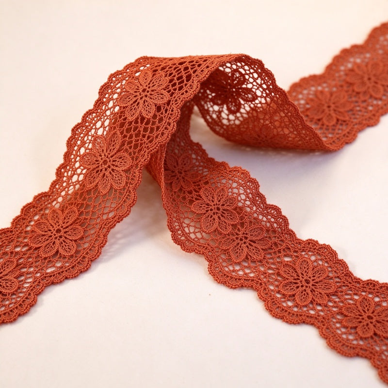 Nylon Lace Trim (Scalloped / Eyelash Lace Ribbon)