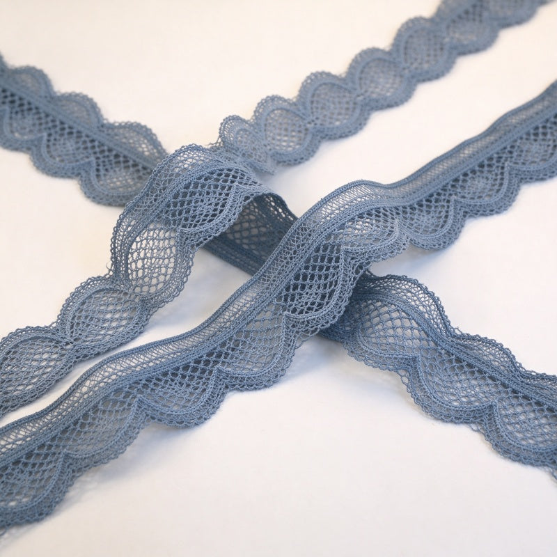 Nylon Lace Trim (Scalloped / Eyelash Lace Ribbon)