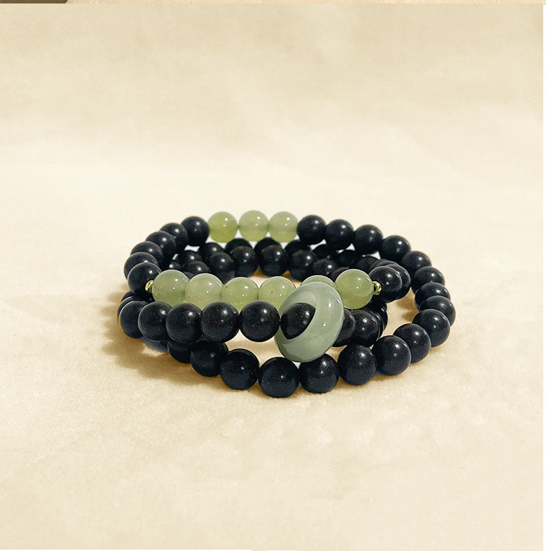 Memory Enhancing Aromatherapy Incense Bead Bracelet Improve Focus Calm Brain Fatigue Oriental Herbal Wrist Jewelry