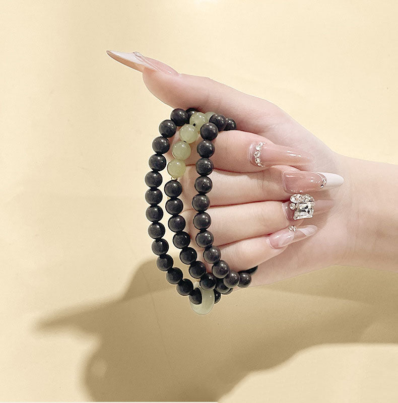 Memory Enhancing Aromatherapy Incense Bead Bracelet Improve Focus Calm Brain Fatigue Oriental Herbal Wrist Jewelry