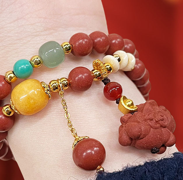 Lunar Year of Horse Scented Incense Pendant Calming Aromatherapy Lucky Charm Wellness Jewelry