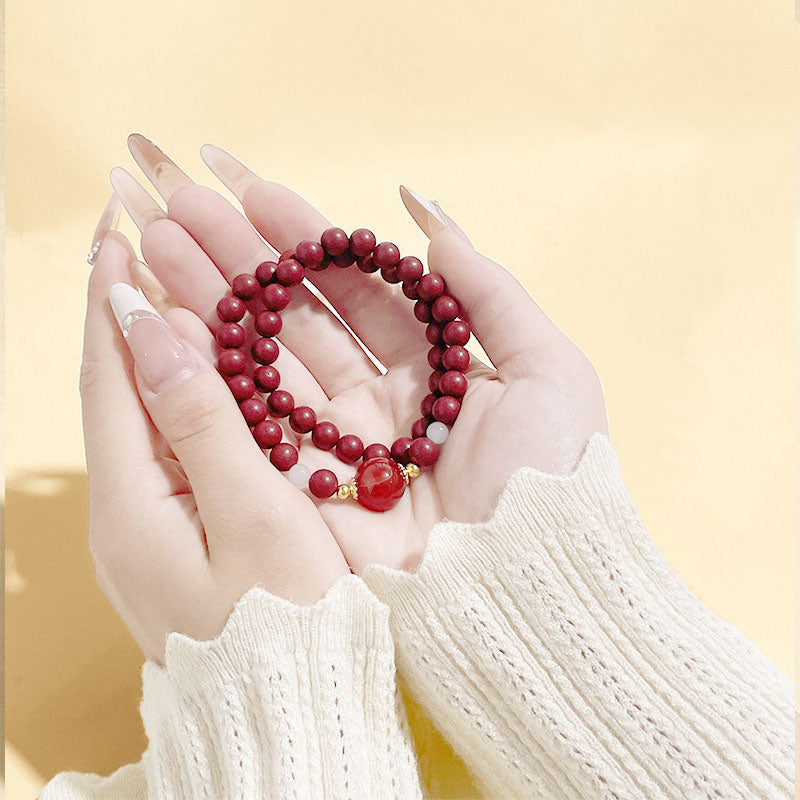 Oriental Herbal Incense Bead Bracelet Long Lasting Scent Stress Relief Wellness Aromatherapy Bracelet