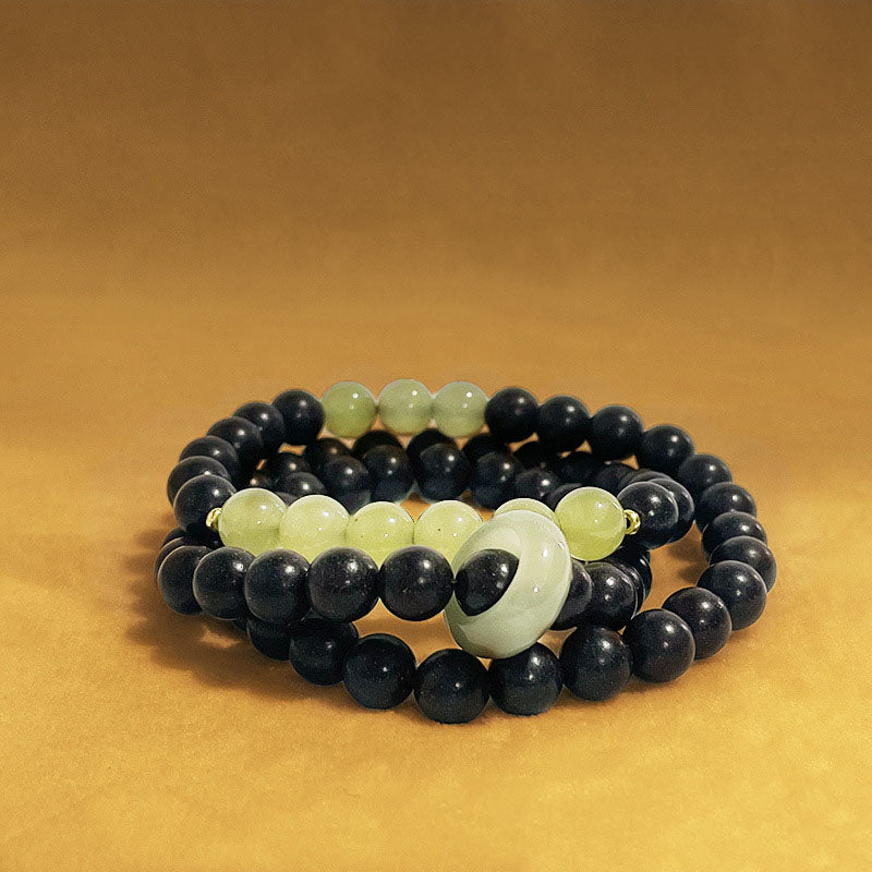 Memory Enhancing Aromatherapy Incense Bead Bracelet Improve Focus Calm Brain Fatigue Oriental Herbal Wrist Jewelry