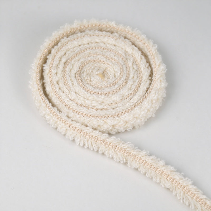 Tweed-Style Fringe Trim / Boucle Edge Tape